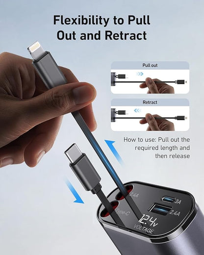 FlexiCharge™ | Fast. Flexible. Clutter-Free Charging for Every Drive!